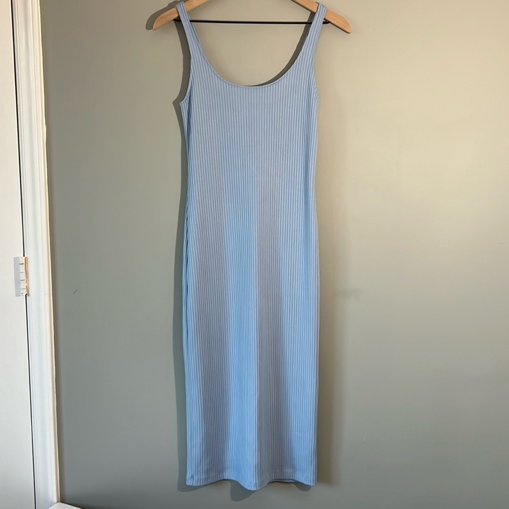 UO Long Ribbed Knit Dress - Size M